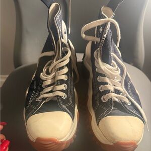 Converse Navy and White Kids Sneakers